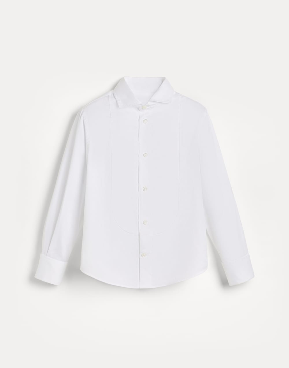 Twill shirt with spread collar White Boys - Brunello Cucinelli