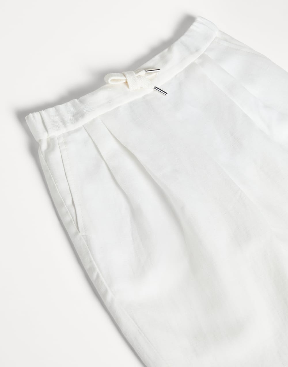 Trousers with drawstring and double pleats Snow Boys - Brunello Cucinelli