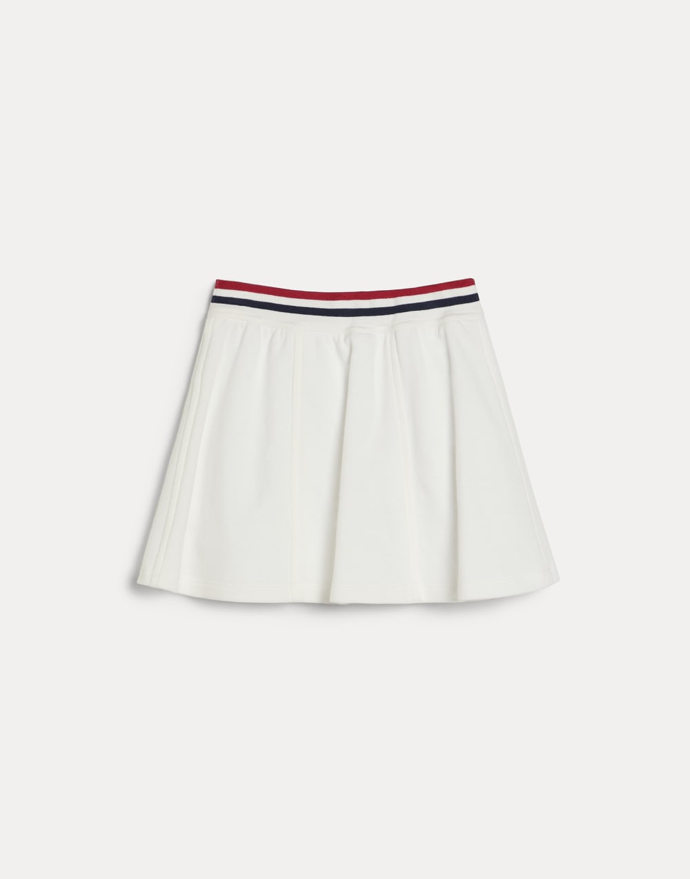 Techno cotton piqué skirt with logo Off-White Girls - Brunello Cucinelli