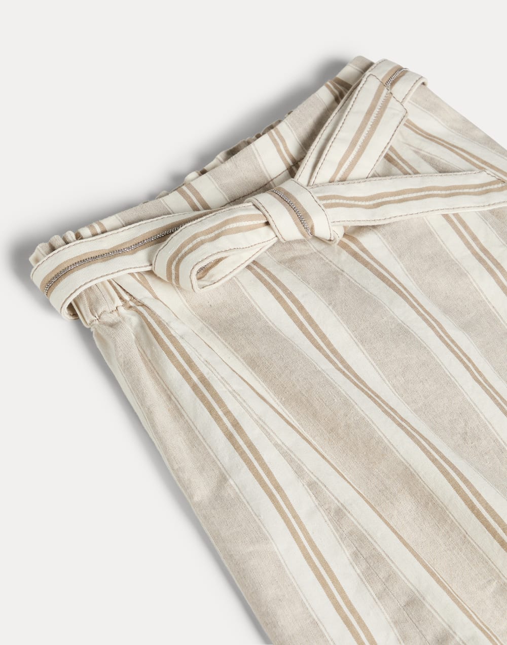 Mini Wrap skirt with monili Sand Girls - Brunello Cucinelli