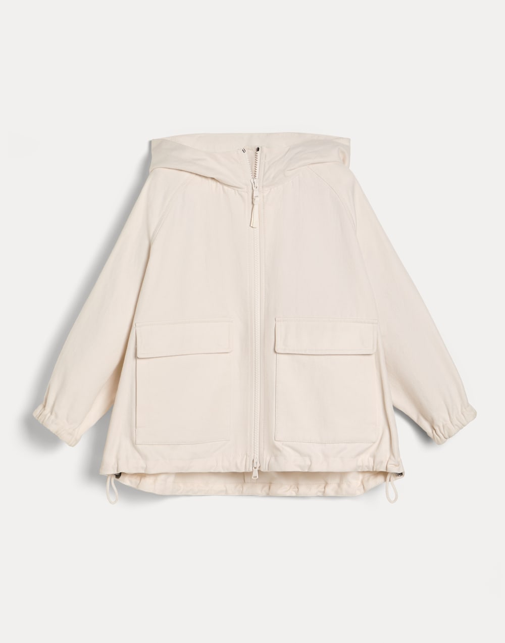 带风帽的外套 浅粉红 女童 - Brunello Cucinelli