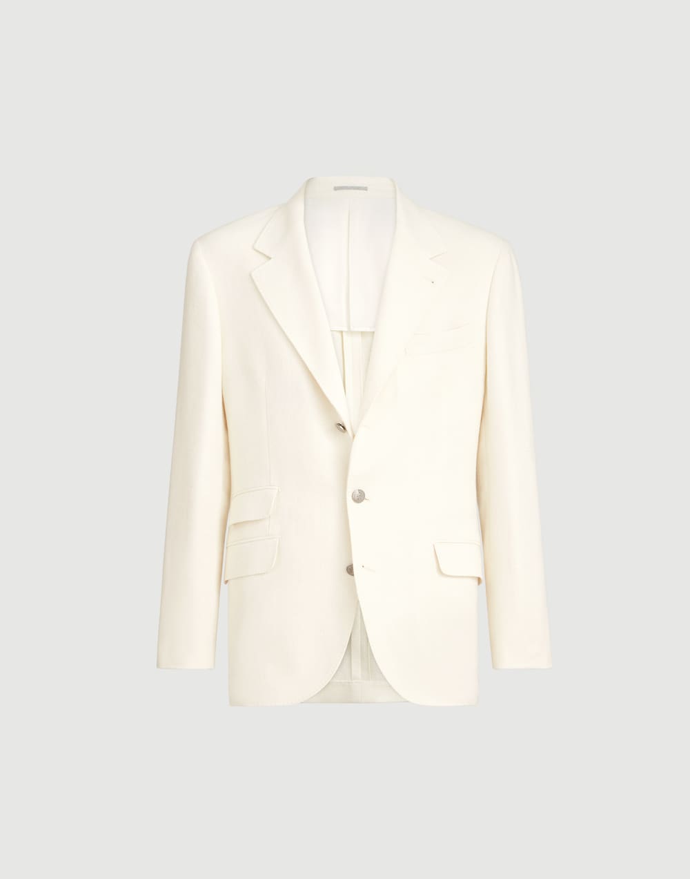 Hopsack deconstructed blazer Off-White Man - Brunello Cucinelli