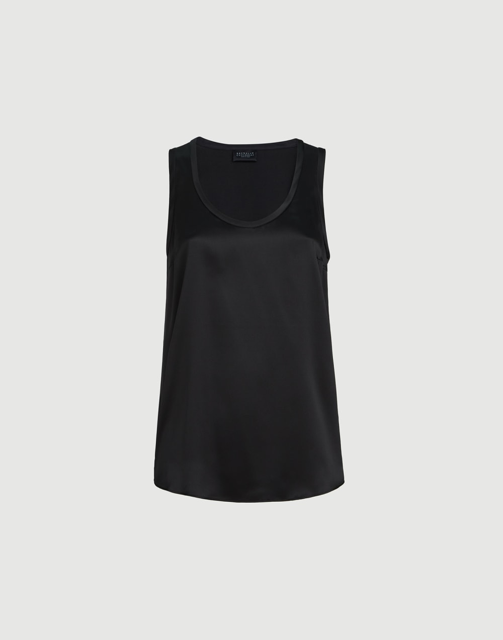 Satin top Black Woman - Brunello Cucinelli