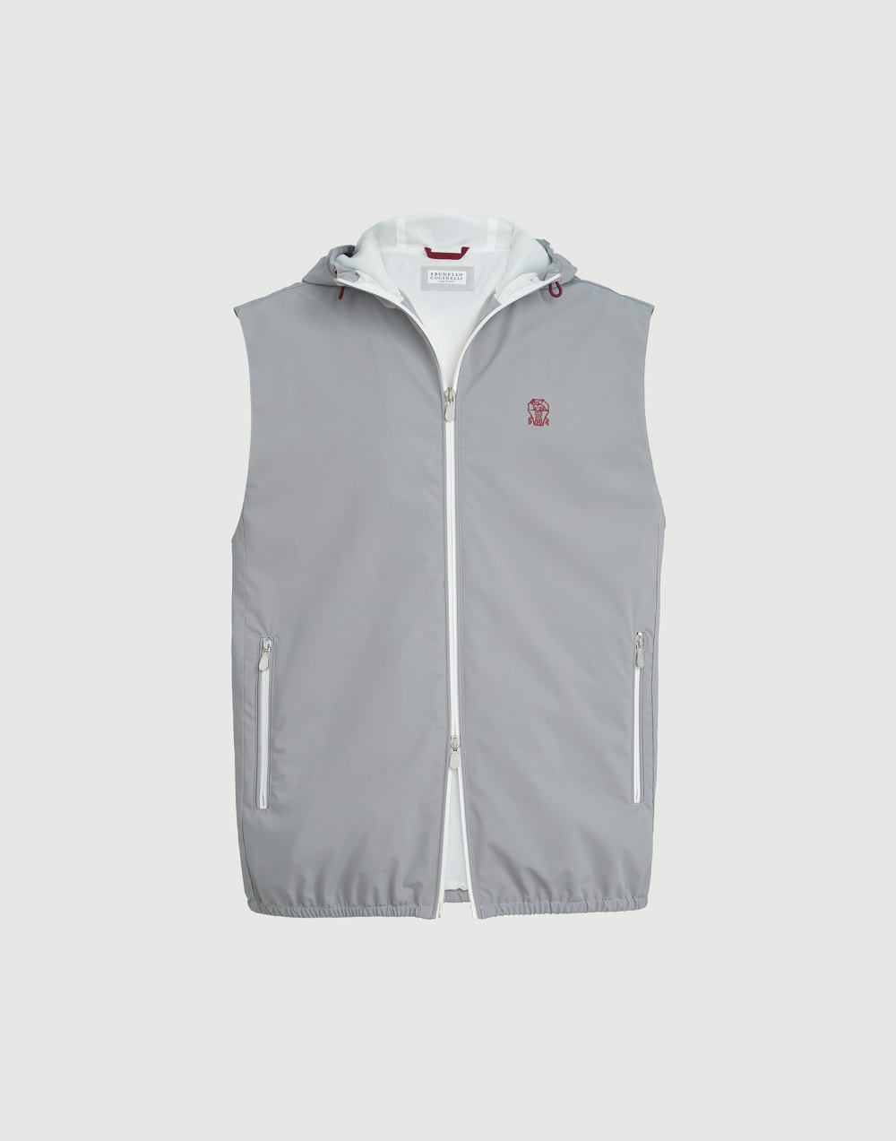 Chaqueta sin mangas Gris Hombre - Brunello Cucinelli