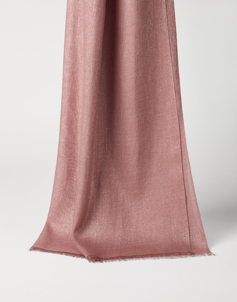 Bufanda Sparkling Rosa Mujer - Brunello Cucinelli