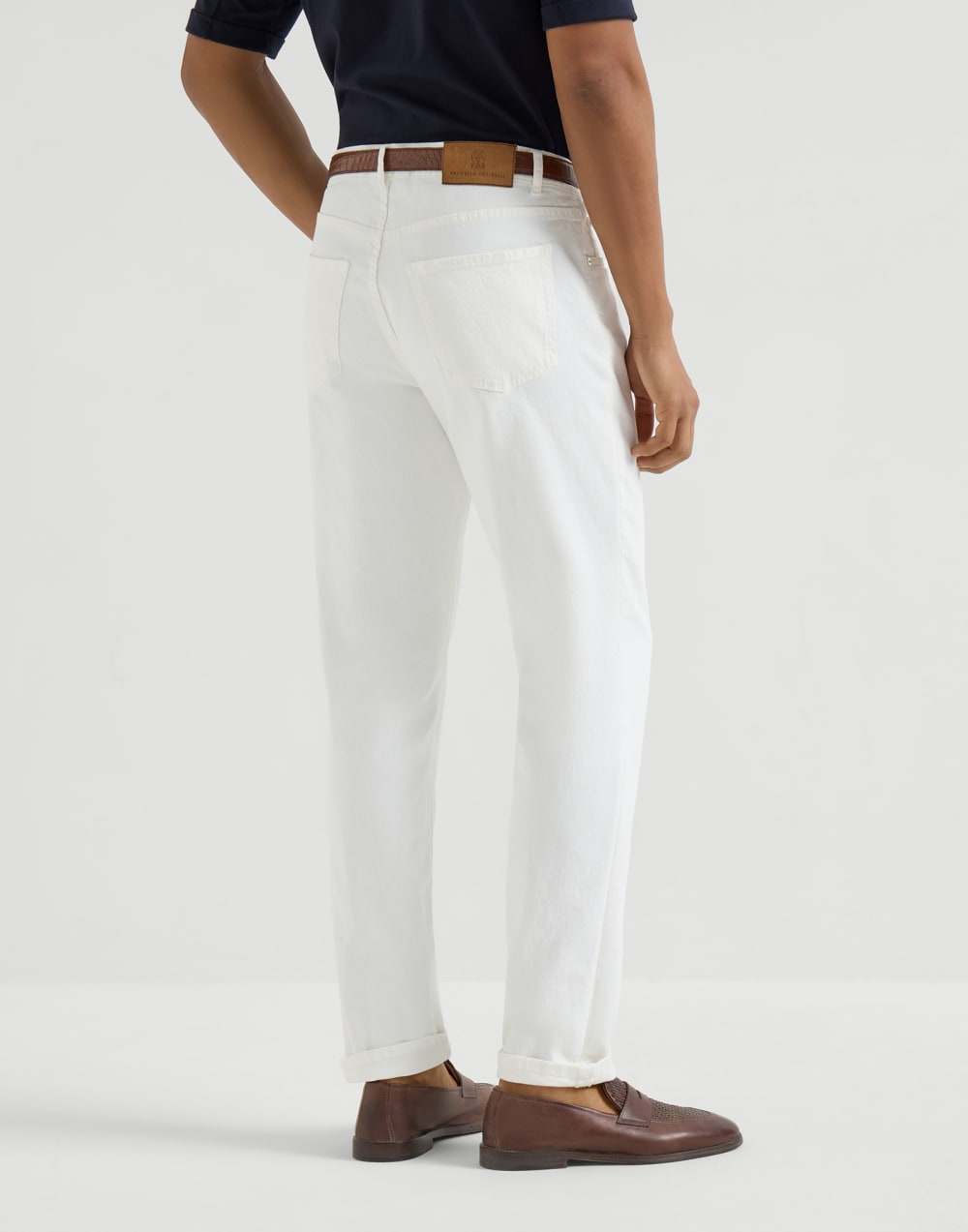 Lightweight denim trousers Snow Man - Brunello Cucinelli