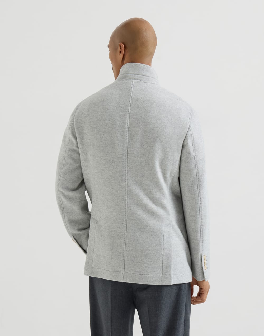 Outerwear stile giacca Ghiaia Uomo - Brunello Cucinelli