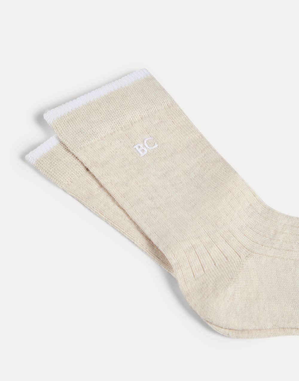Bernie Baby socks Oat Baby - Brunello Cucinelli