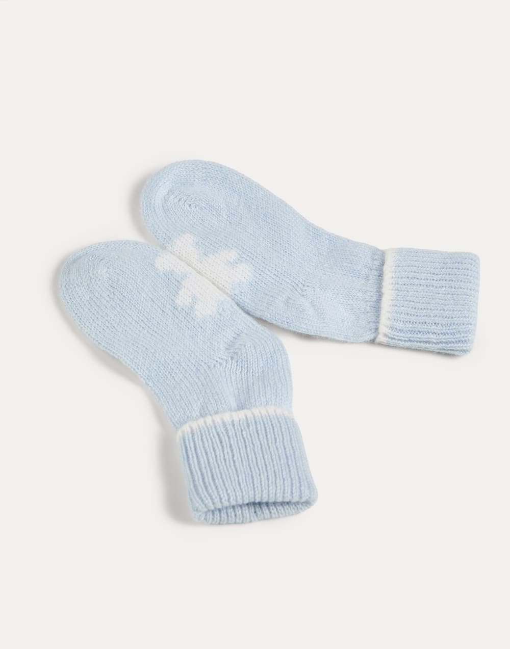 Baby Bernie beanie, gloves and socks set Sky Blue Baby - Brunello Cucinelli