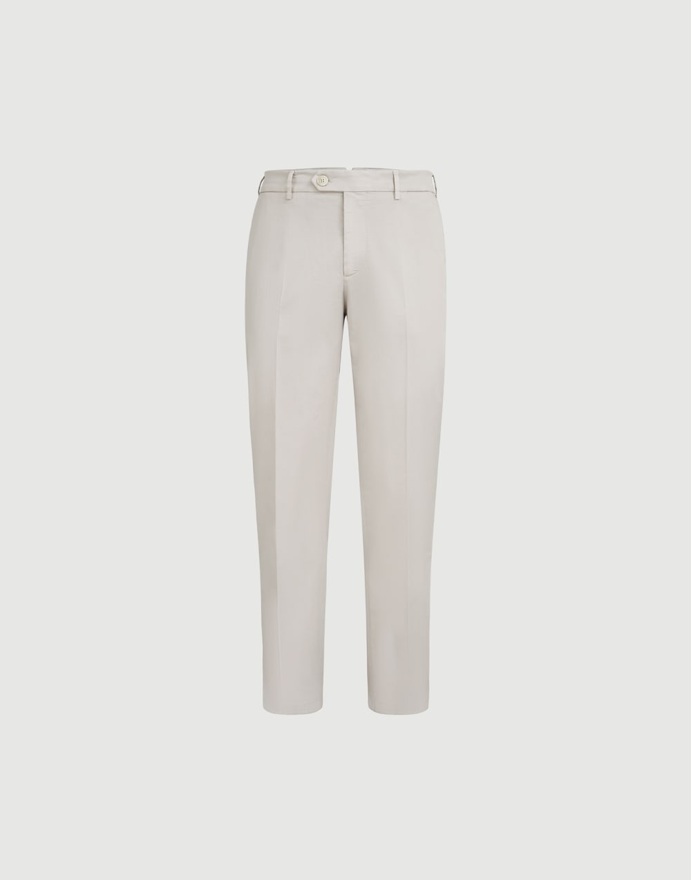 Pantalón de gabardina confort Panamá Hombre - Brunello Cucinelli