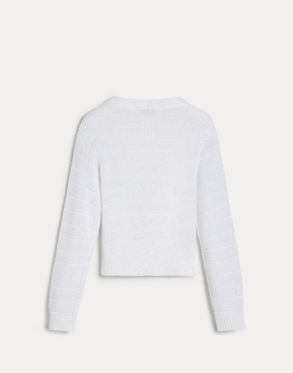 Jersey Textured de algodón Blanco Niña - Brunello Cucinelli