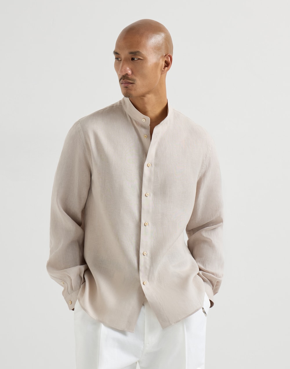 Chemise en lin Yuta Homme - Brunello Cucinelli