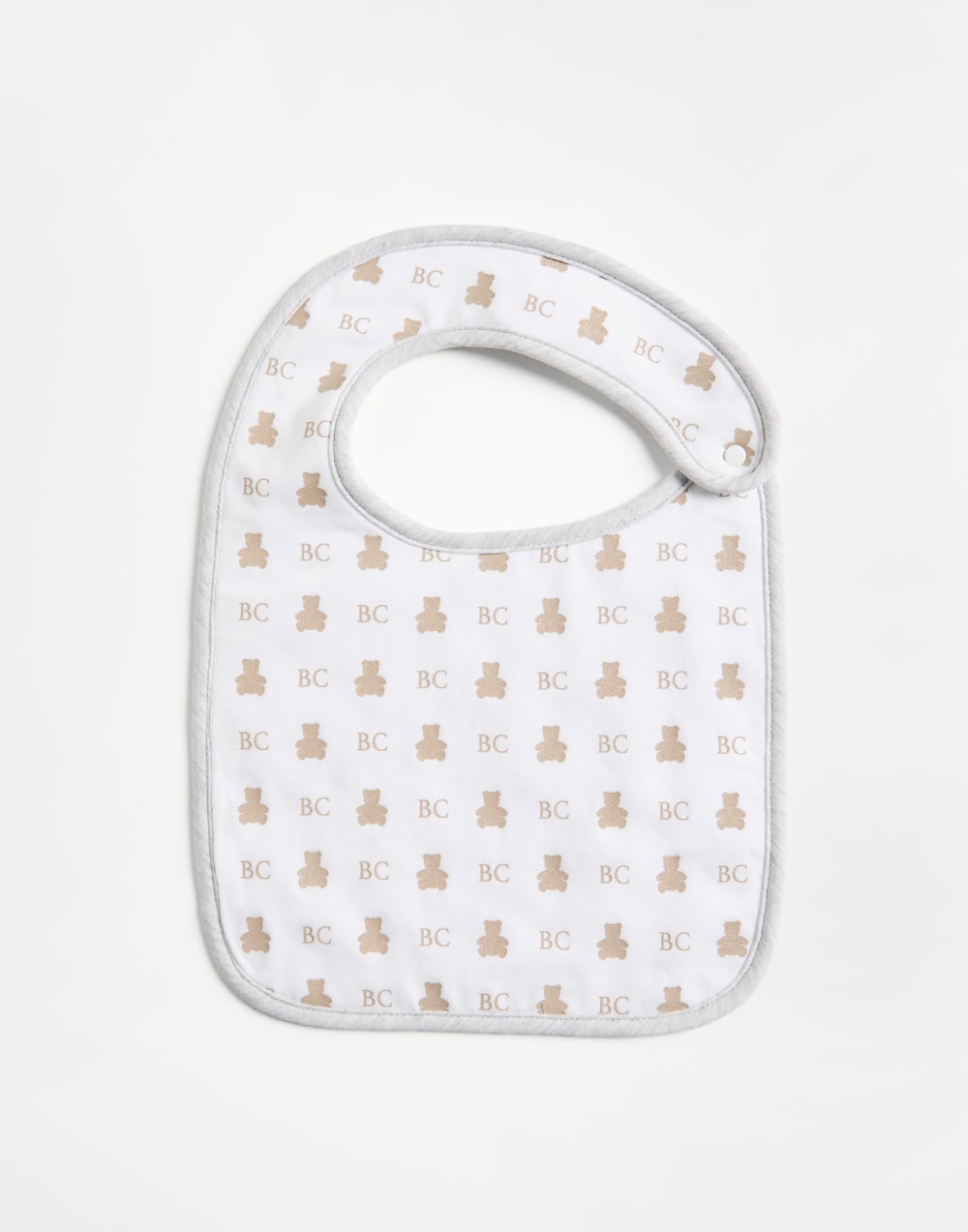 伯尼小熊2条装幼童围兜 白色 幼童 - Brunello Cucinelli