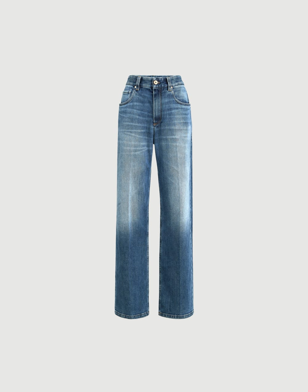 Contemporary Loose trousers Denim Woman - Brunello Cucinelli