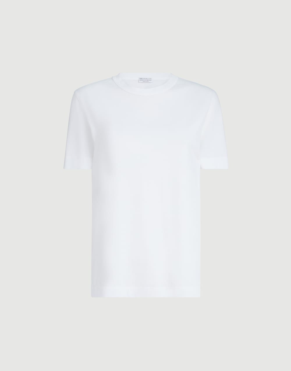 Jersey T-shirt White Woman - Brunello Cucinelli
