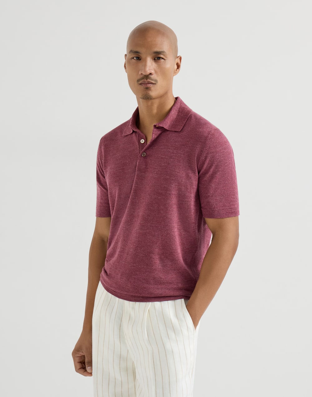 Pull en maille Corail Homme - Brunello Cucinelli