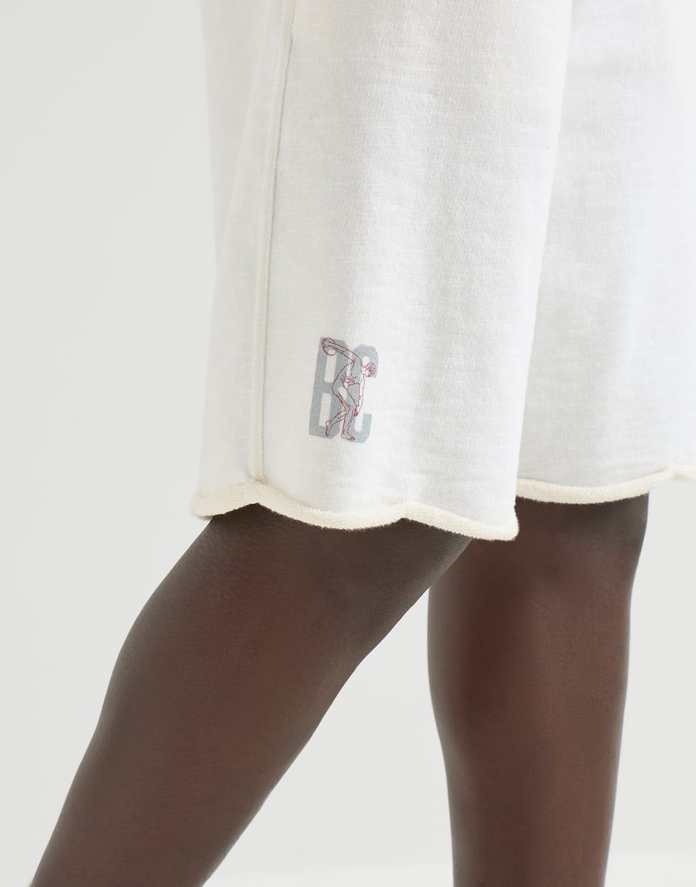 French terry Bermuda shorts Panama Man - Brunello Cucinelli