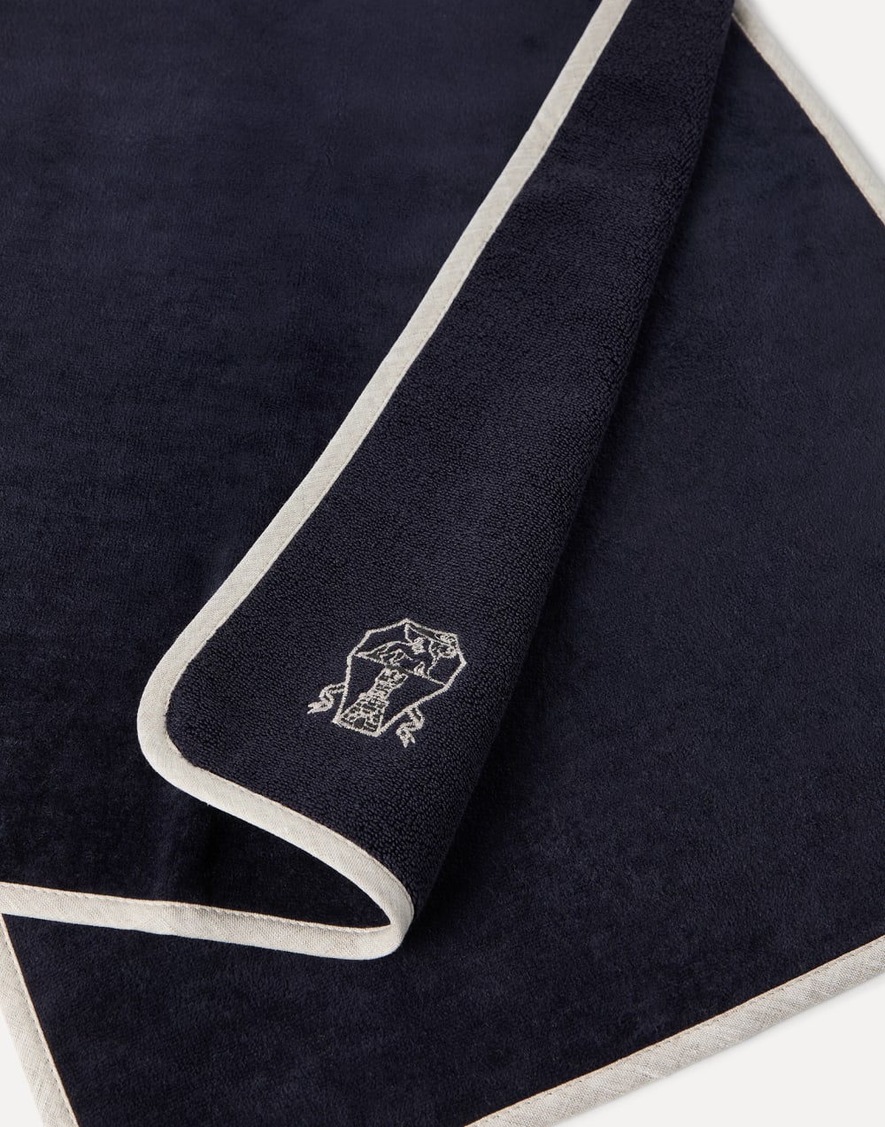 Набор из двух полотенец Темно-Синий Стиль жизни - Brunello Cucinelli