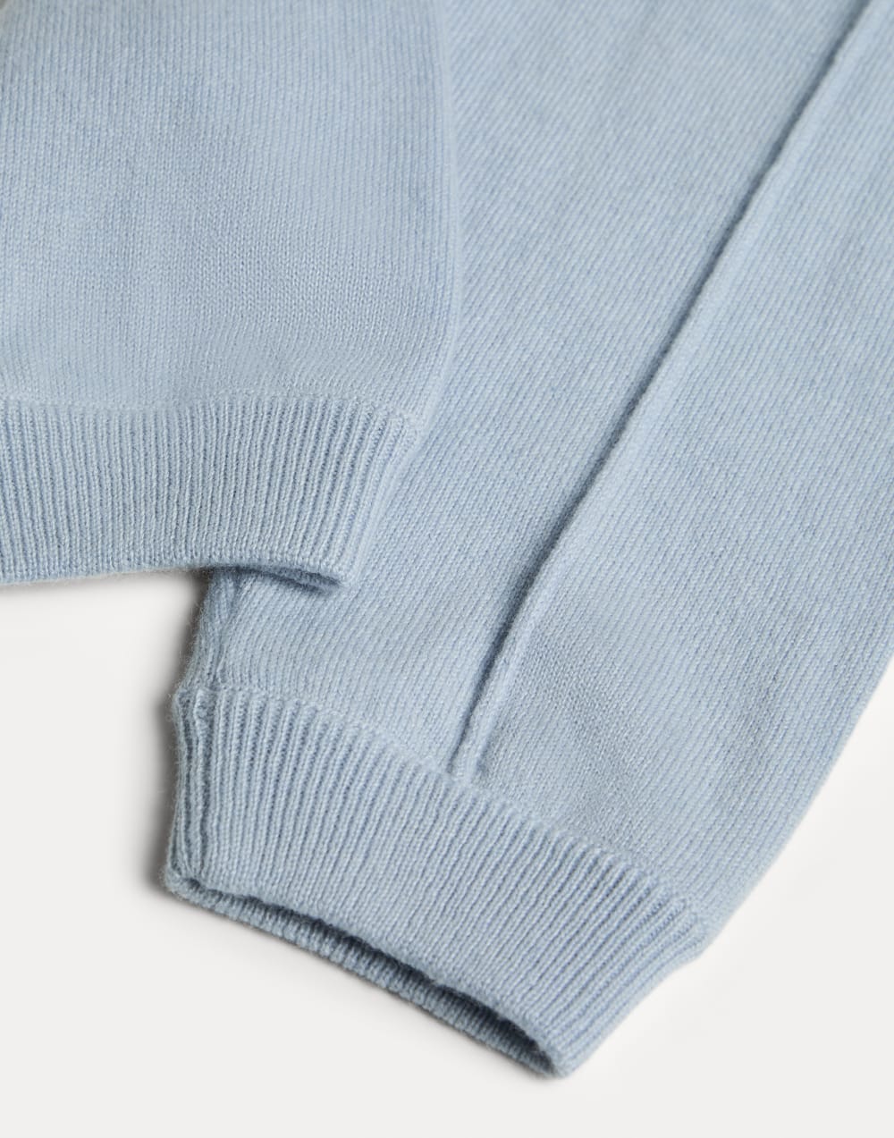 Bernie Baby cashmere trousers Sky Blue Baby - Brunello Cucinelli