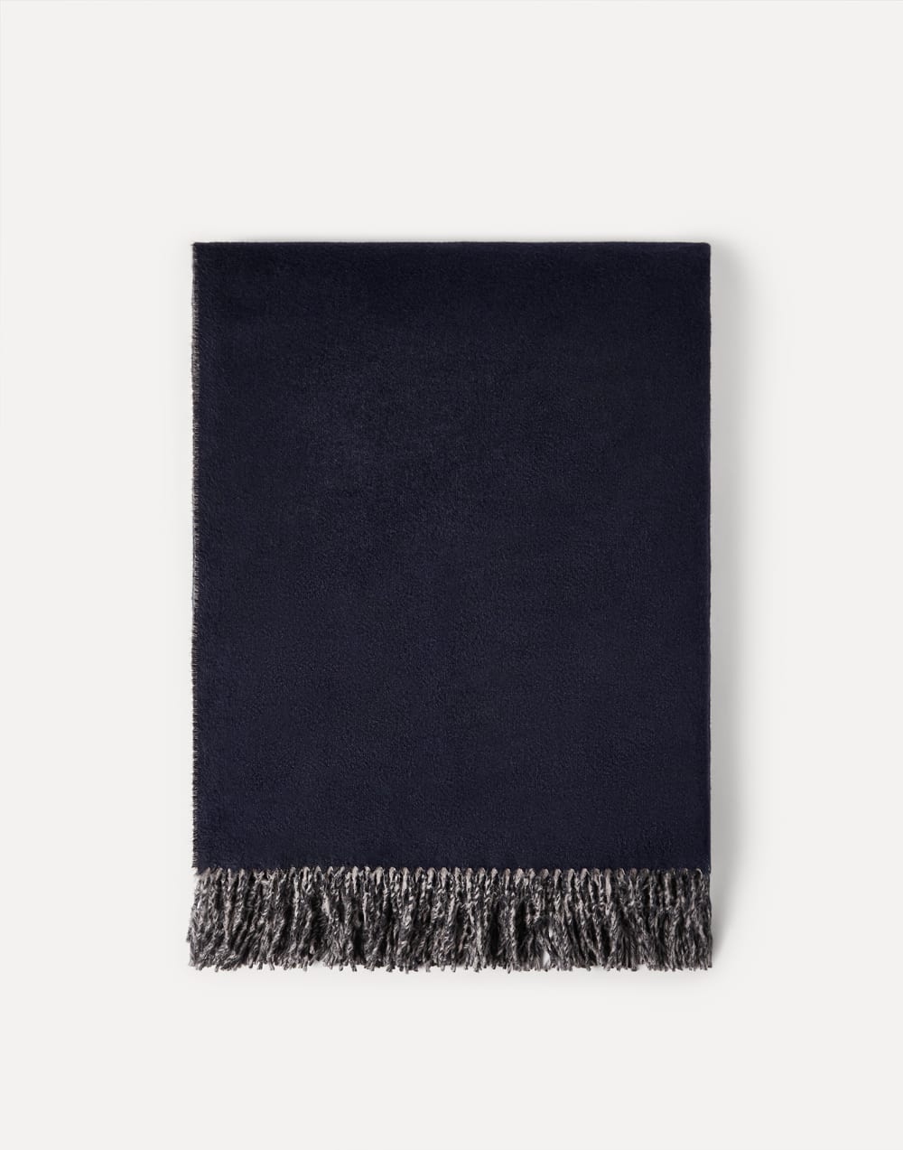 Silk double cloth throw Blue Lifestyle - Brunello Cucinelli