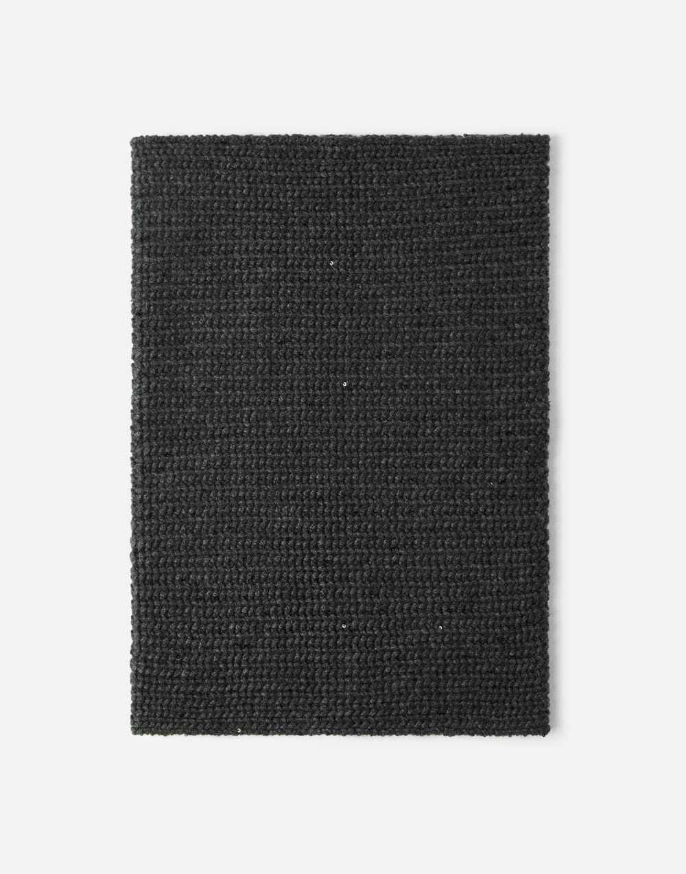Dazzling neck warmer Dark Grey Woman - Brunello Cucinelli