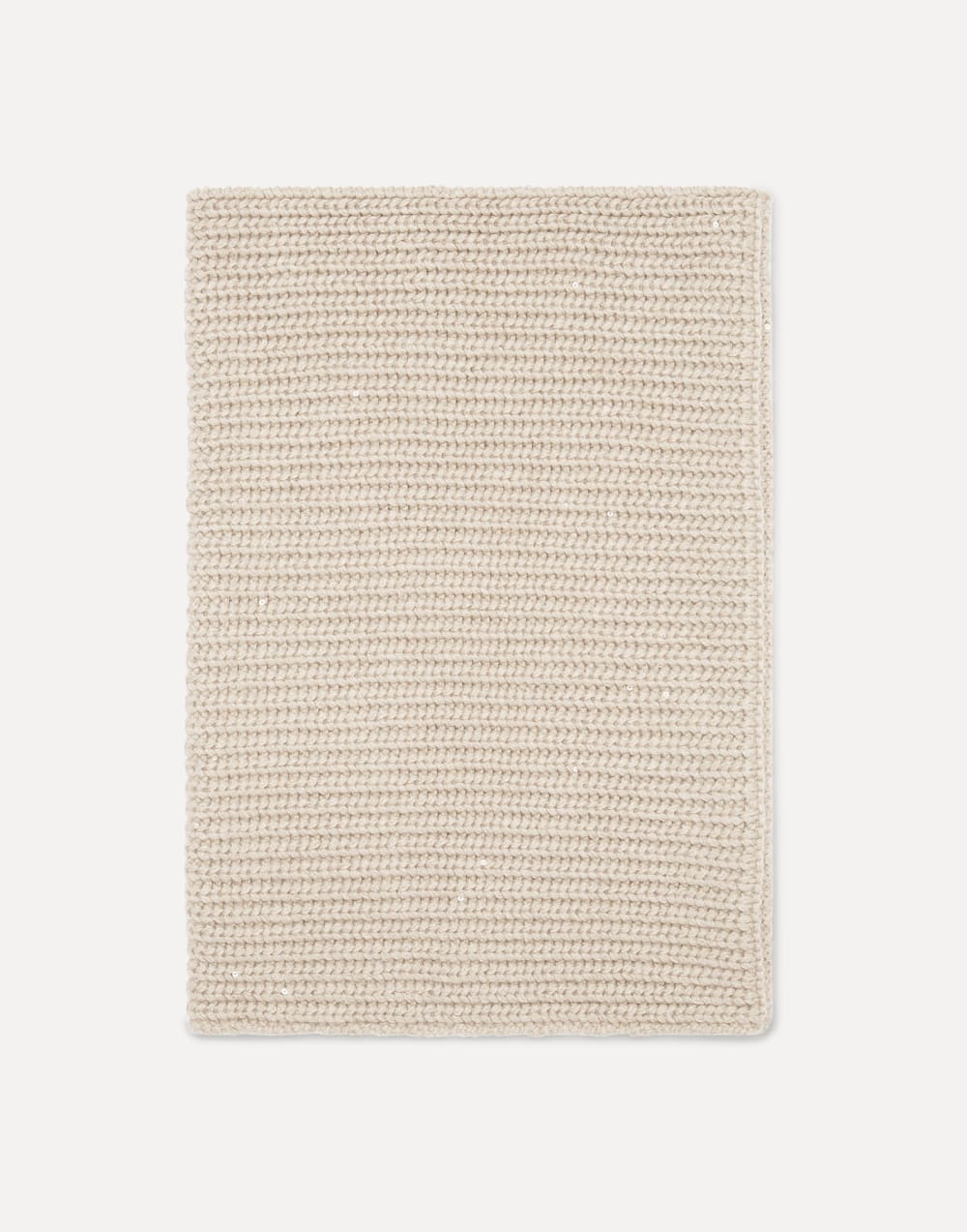 闪耀围脖 米黄 女款 - Brunello Cucinelli