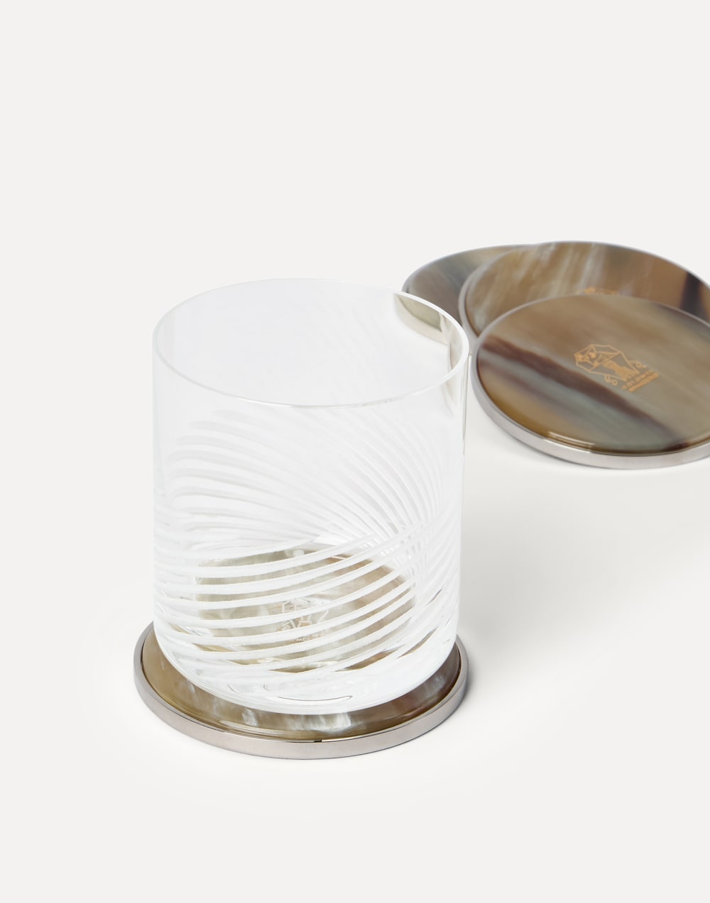 Set de posavasos Cuerno Natural Lifestyle - Brunello Cucinelli