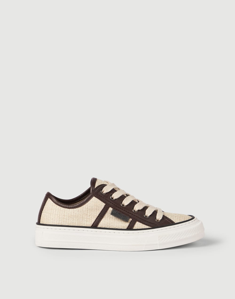 Zapatillas de rafia técnica Cuerda Mujer - Brunello Cucinelli