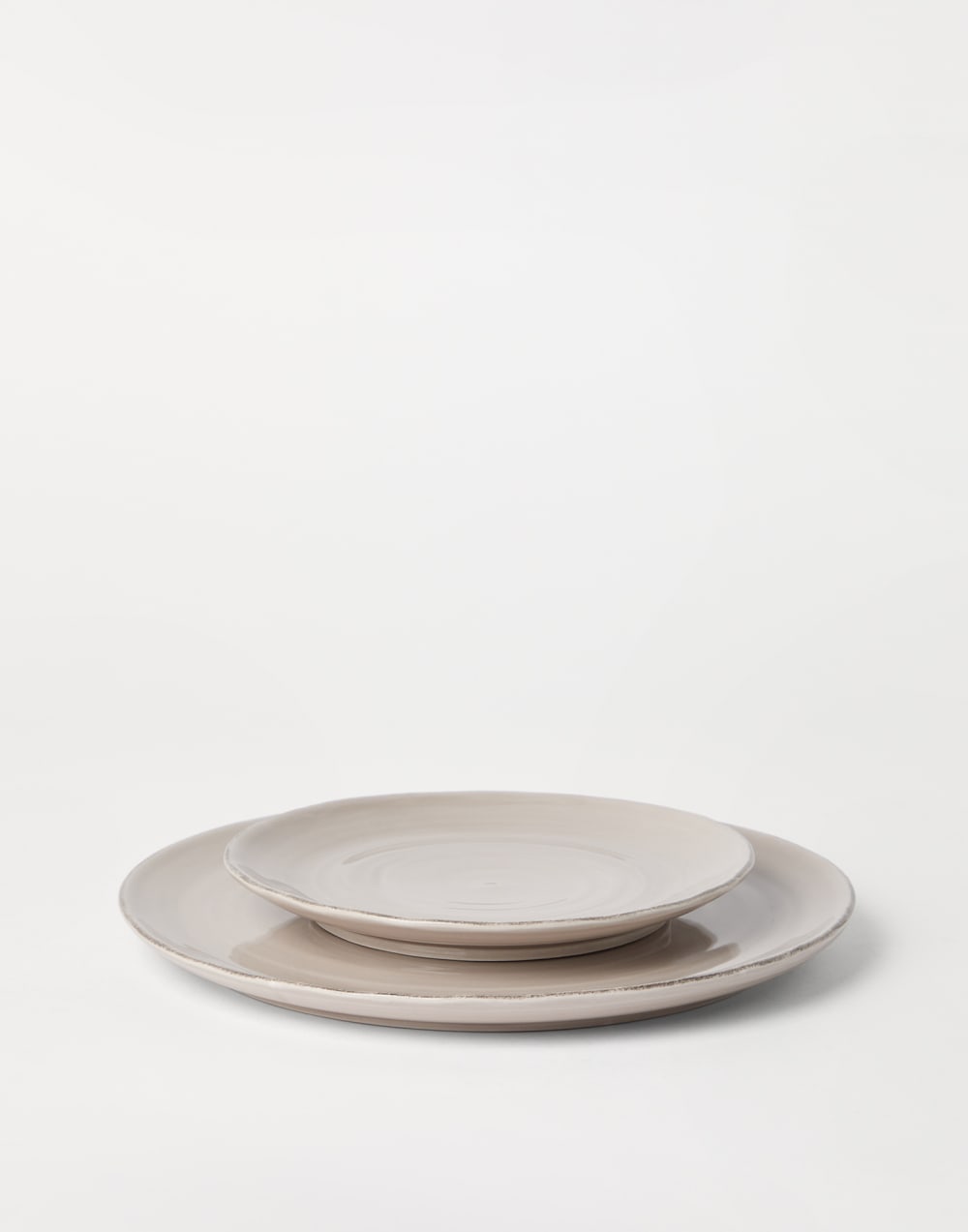 Plate set Brown Lifestyle - Brunello Cucinelli