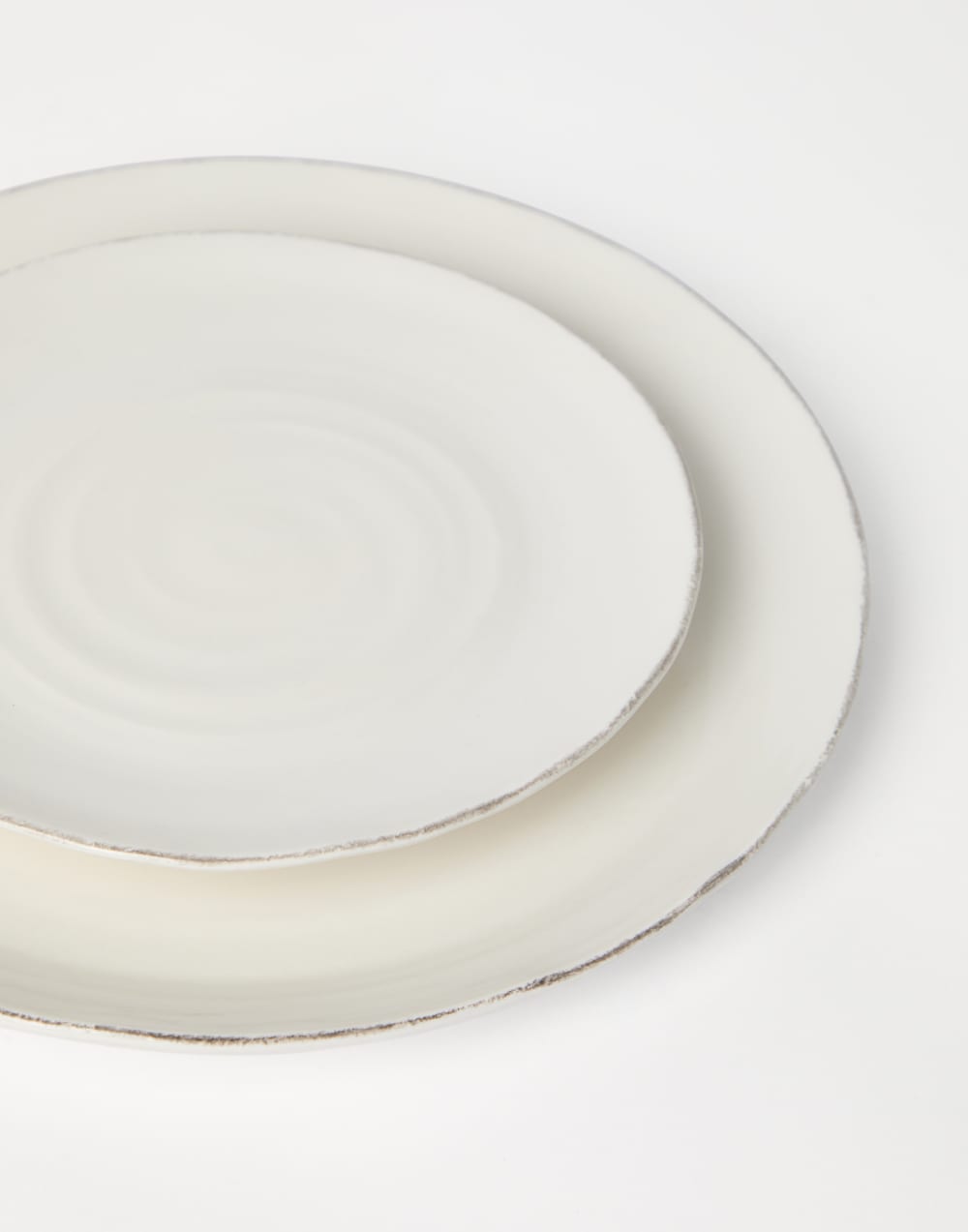 Plate set Milk Lifestyle - Brunello Cucinelli