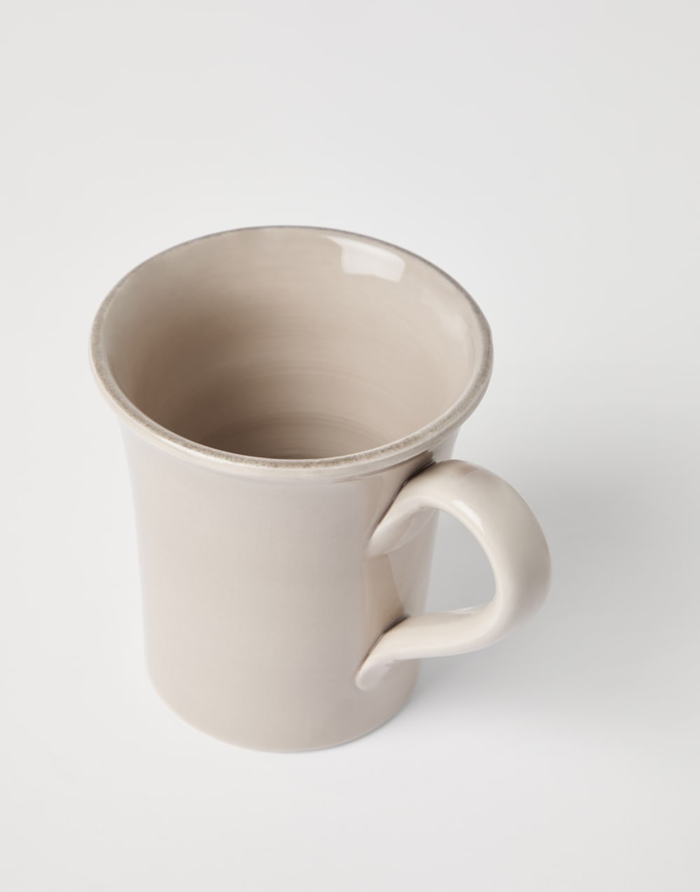 Taza de cerámica con tapa Brown Lifestyle - Brunello Cucinelli