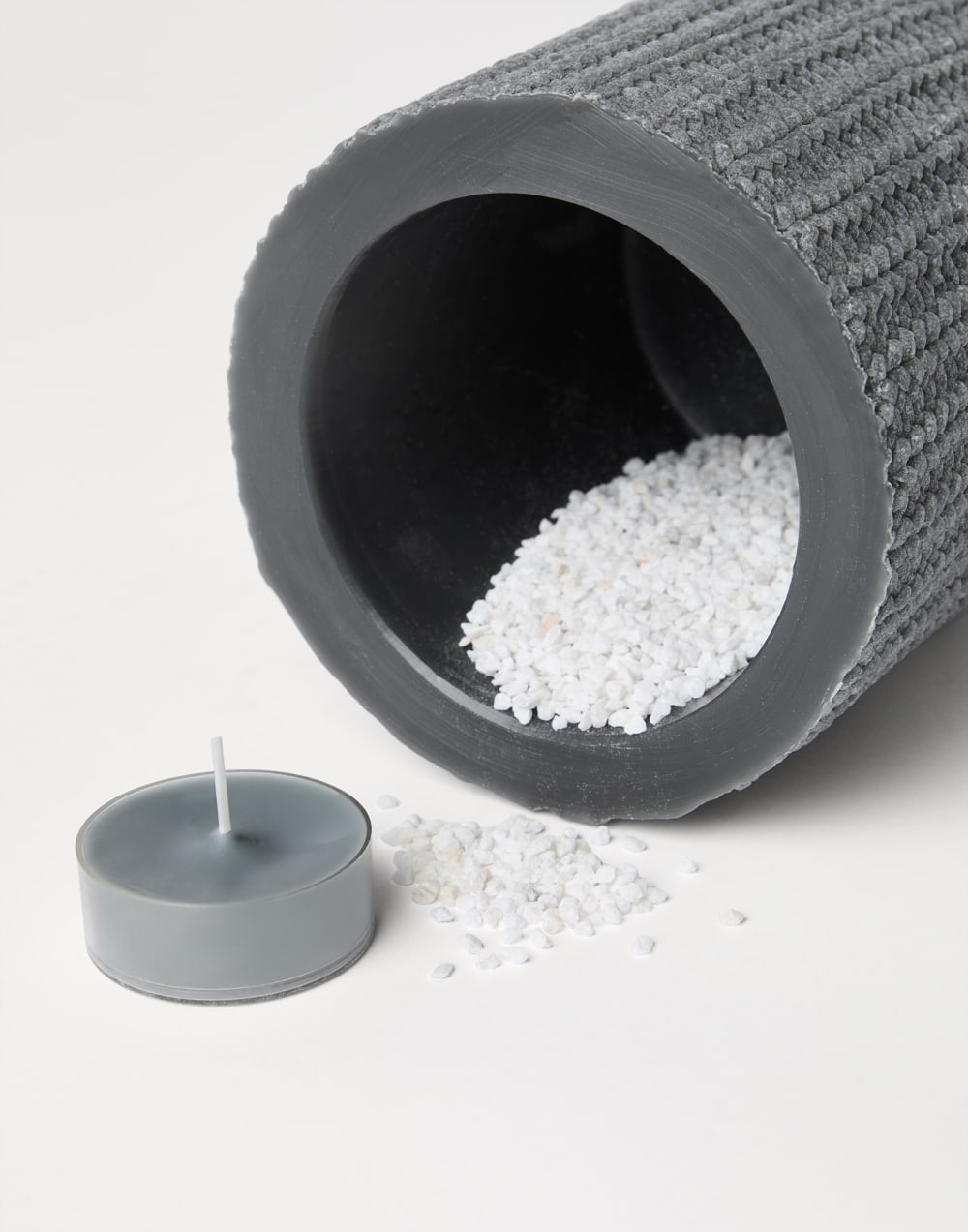 Grande lanterne en cire Gris Moyen Lifestyle - Brunello Cucinelli