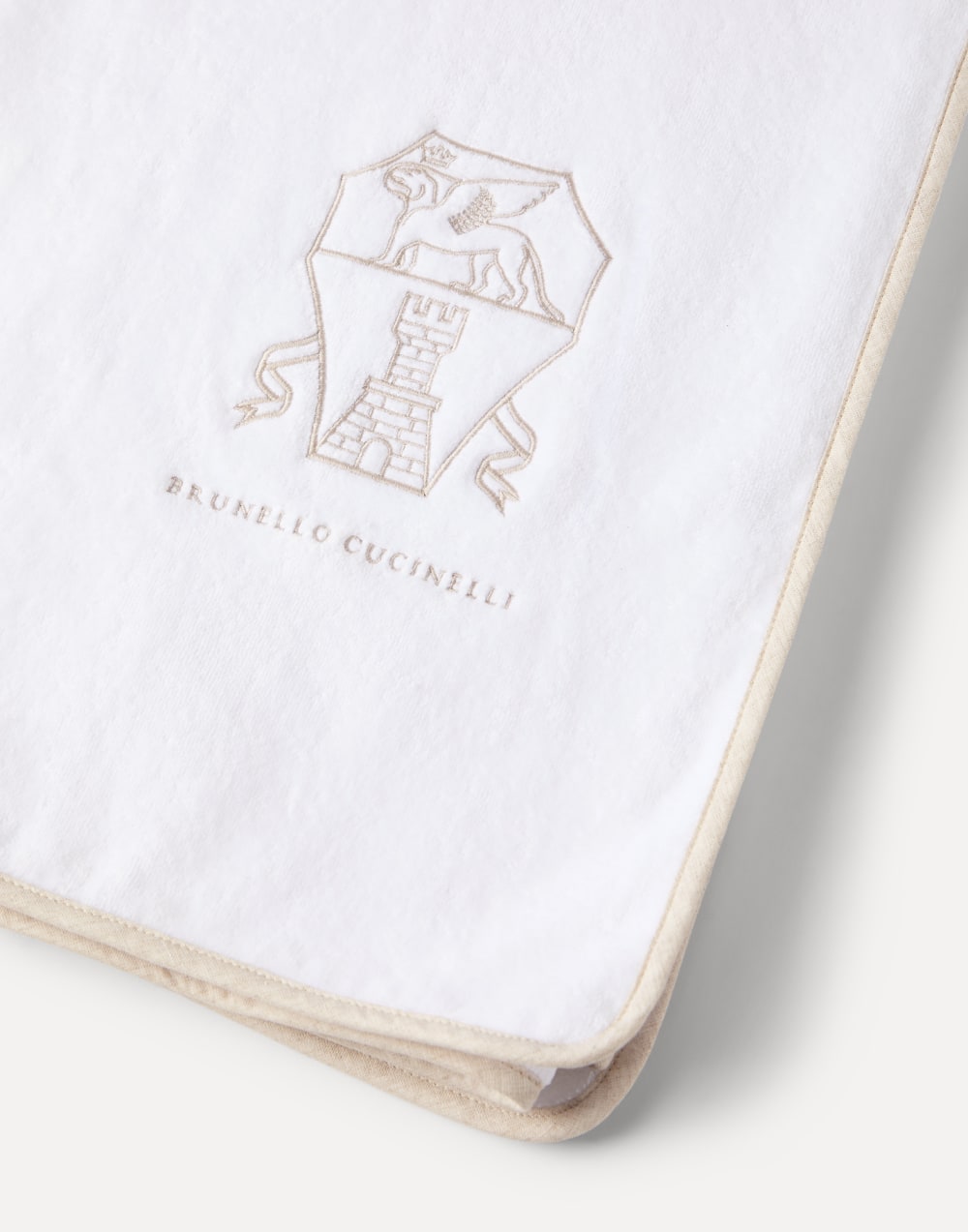 Toalla de tela de rizo Blanco Lifestyle - Brunello Cucinelli