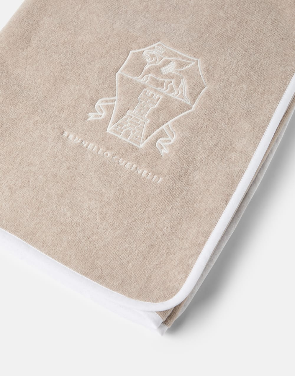 毛巾质地布料 沙漠黄 生活风格 - Brunello Cucinelli