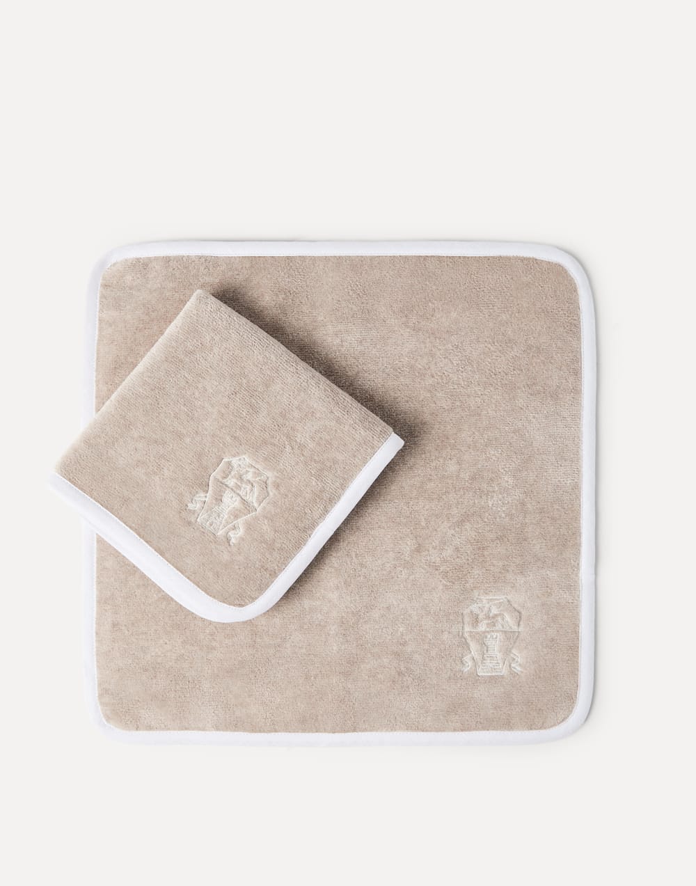 Terrycloth hand towels Desert Lifestyle - Brunello Cucinelli