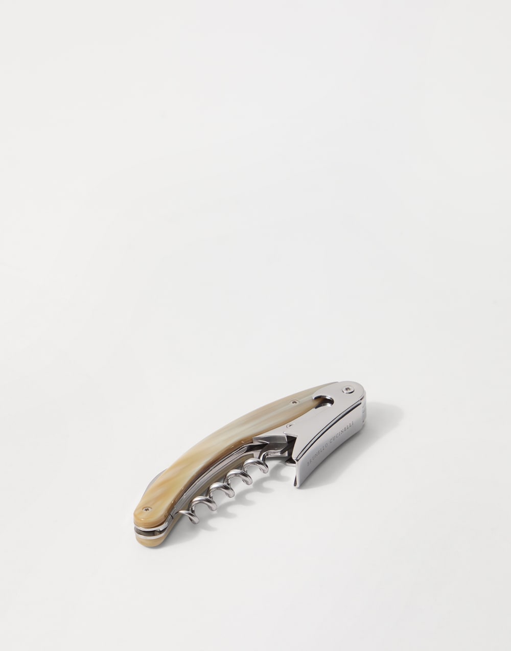 Corkscrew Natural Horn Lifestyle - Brunello Cucinelli