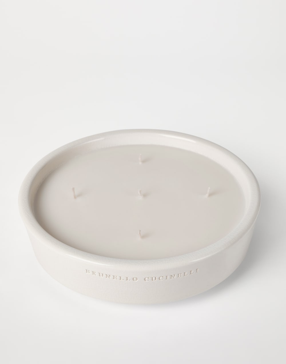 Extra-large candle White Lifestyle - Brunello Cucinelli