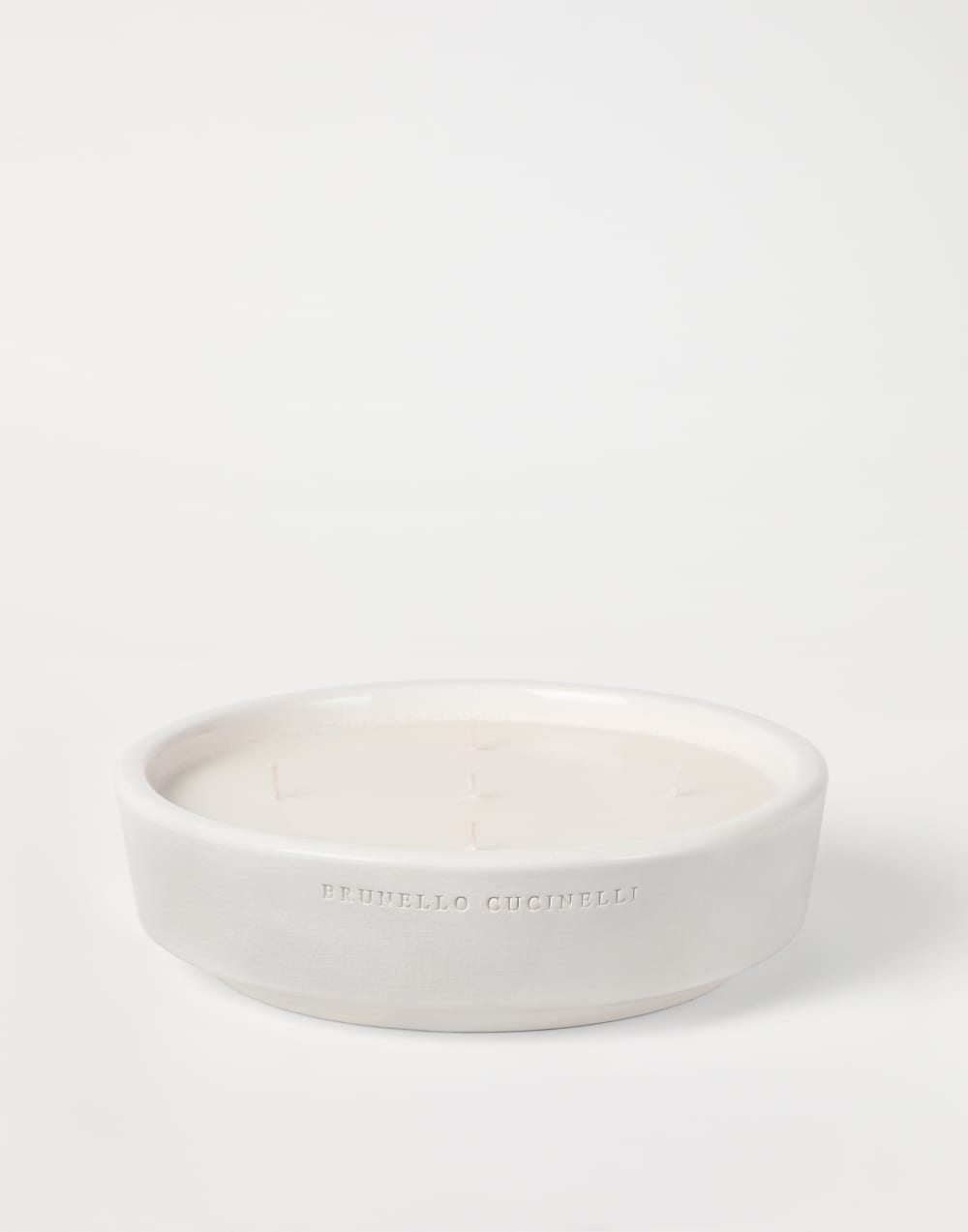 Extra-large candle White Lifestyle - Brunello Cucinelli
