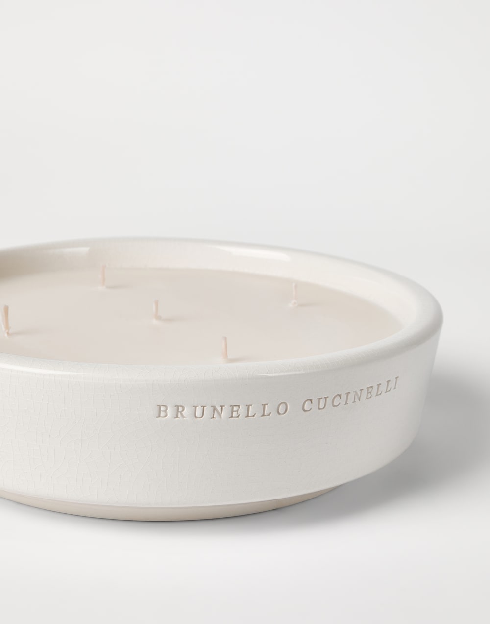 Extra-large candle White Lifestyle - Brunello Cucinelli