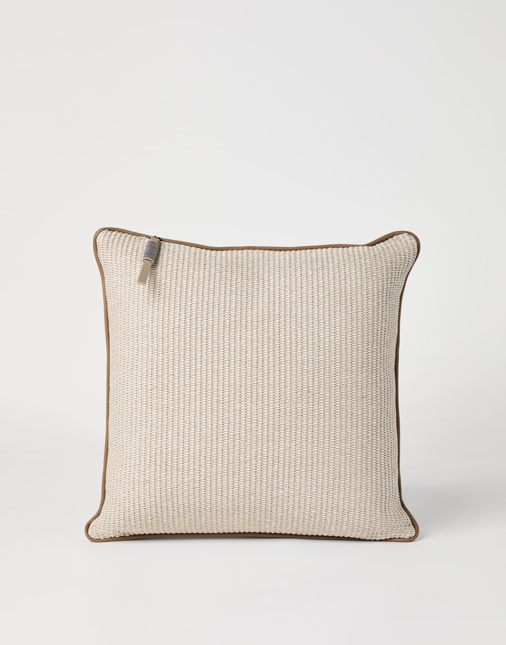 Подушка из рафии Панама Стиль жизни - Brunello Cucinelli