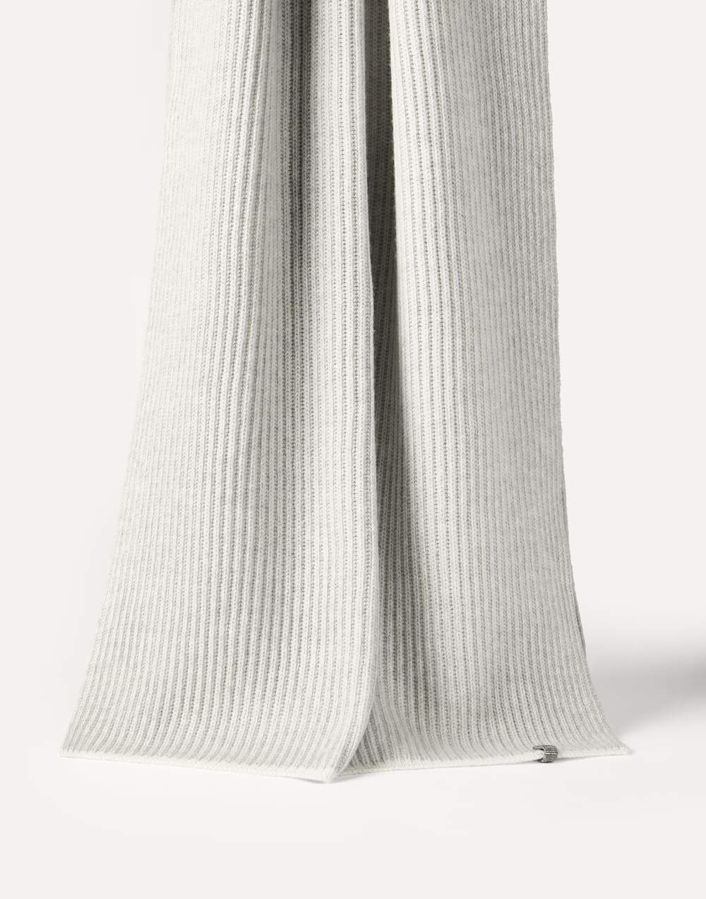 Strickschal Hellgrau Damen - Brunello Cucinelli
