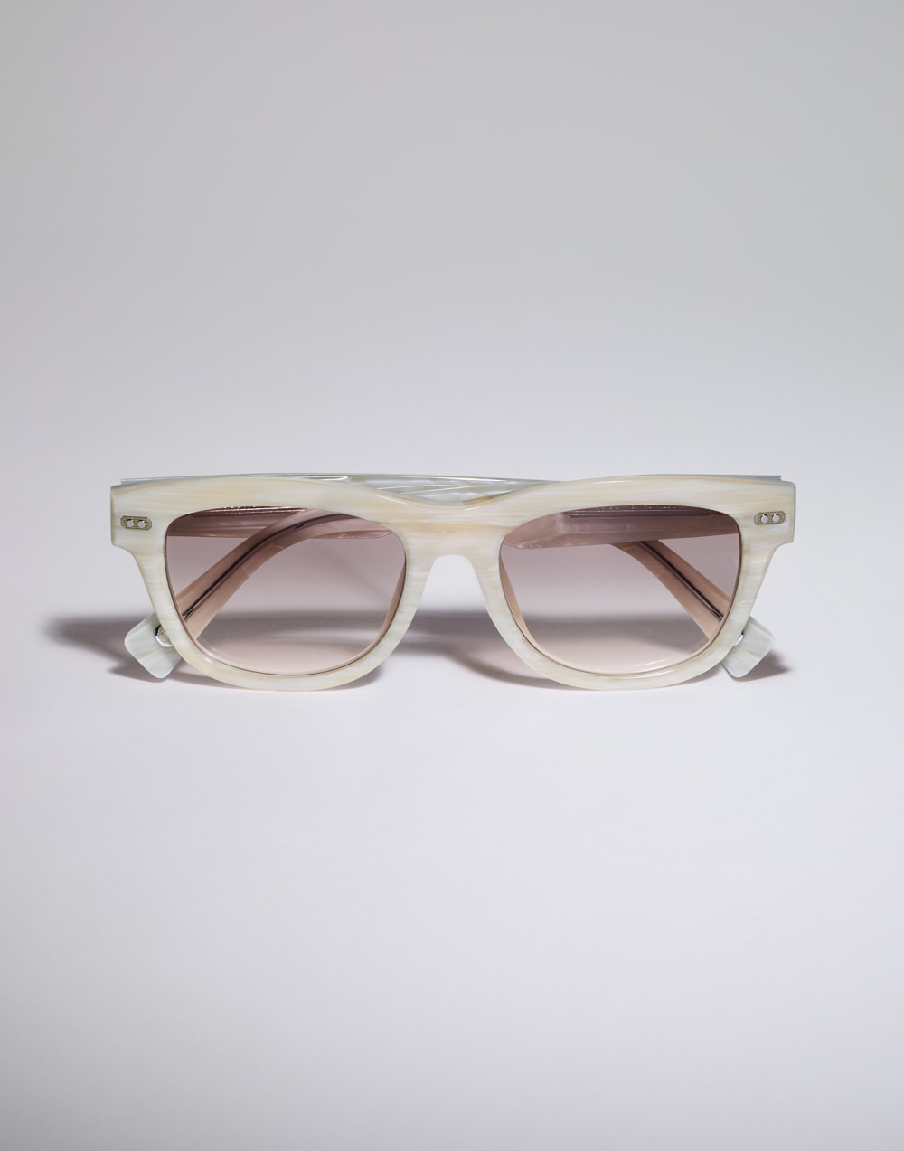 アセテート製レクタングル型アイウェア パナマ アイウェア - Brunello Cucinelli