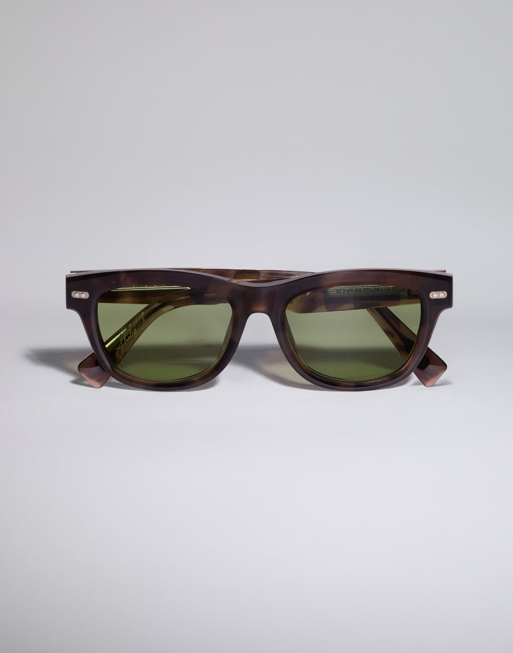 Stanley J. acetate sunglasses Havana Chocolate Eyewear - Brunello Cucinelli