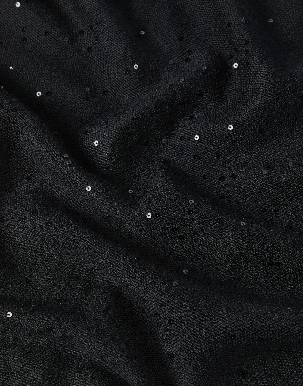 Cashmere and silk Diamond yarn scarf Black Woman - Brunello Cucinelli