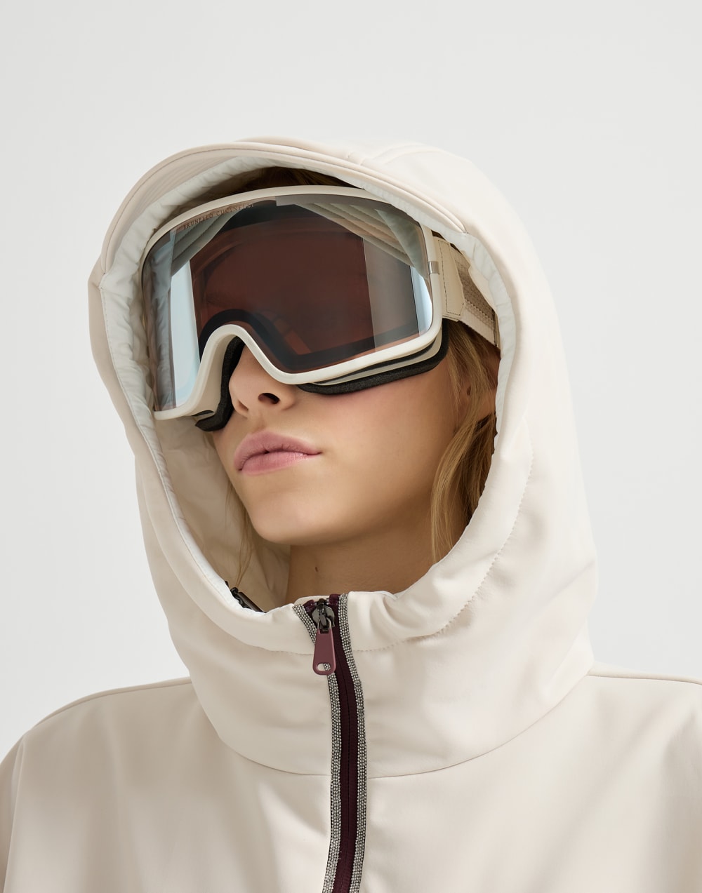 Ski goggles with extra lens Vanilla Eyewear - Brunello Cucinelli