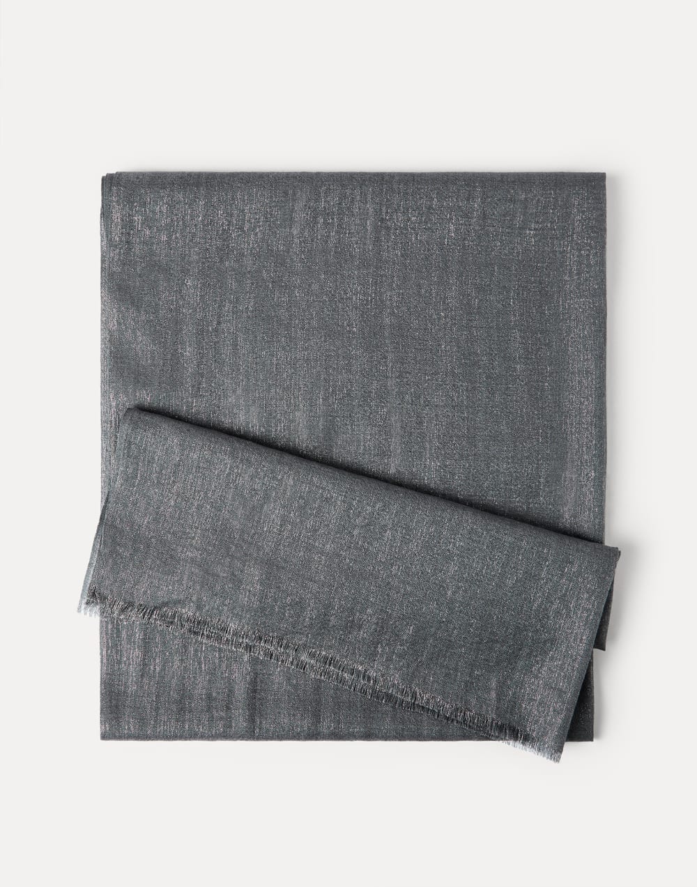 Sparkling scarf Anthracite Woman - Brunello Cucinelli