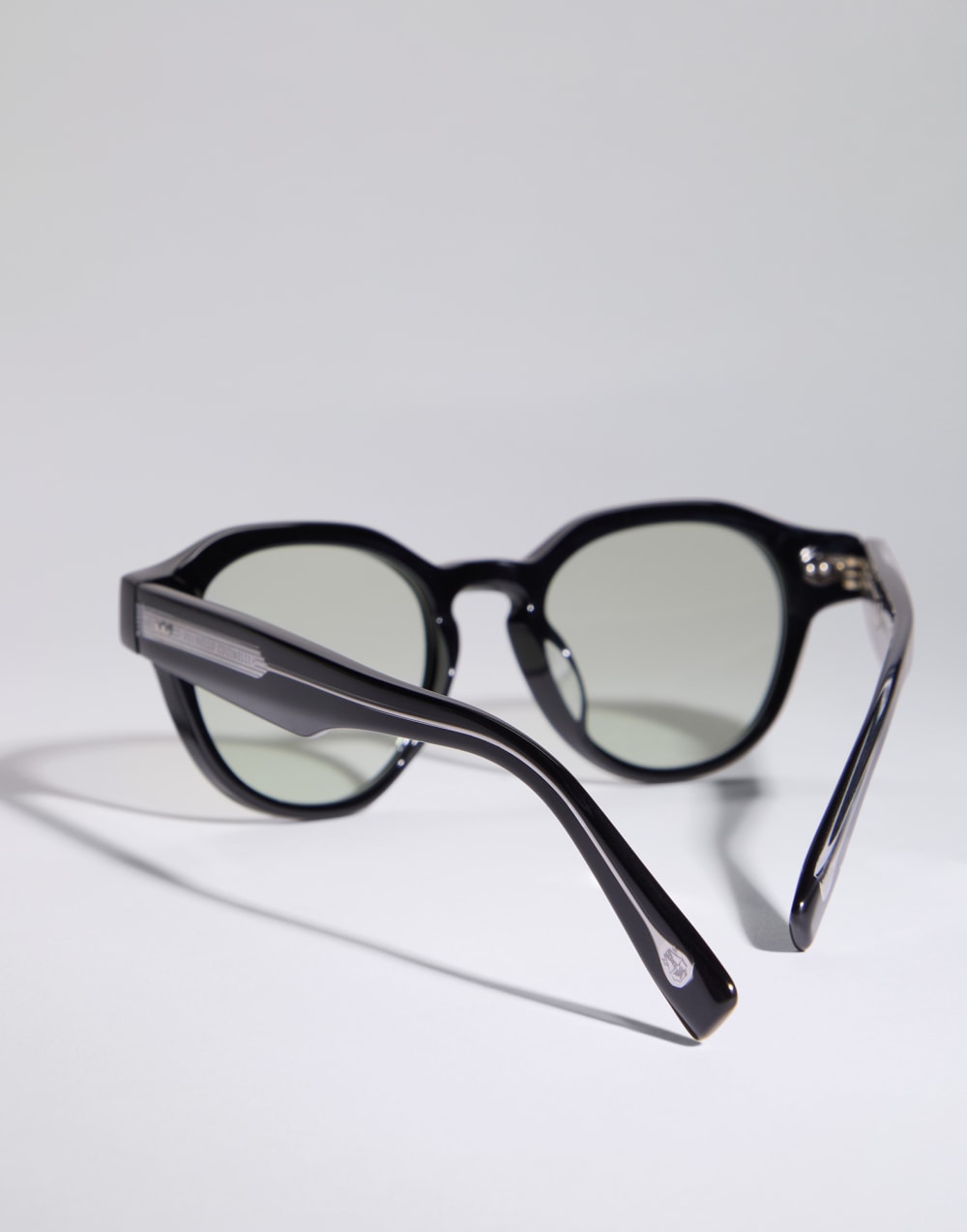 Occhiale rotondo in acetato Nero Occhiali - Brunello Cucinelli