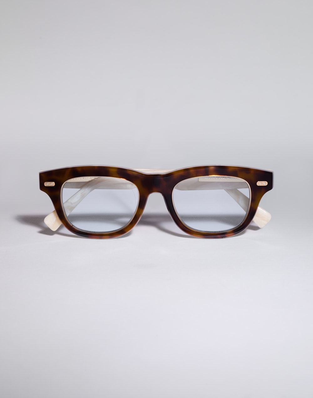 Acetate and 18k gold-plated frame Havana / Panama Eyewear - Brunello Cucinelli
