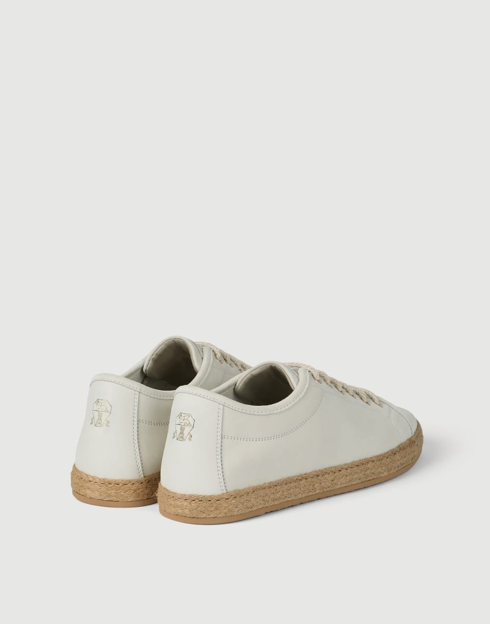 Reversed calfskin Derbies Panama Man - Brunello Cucinelli