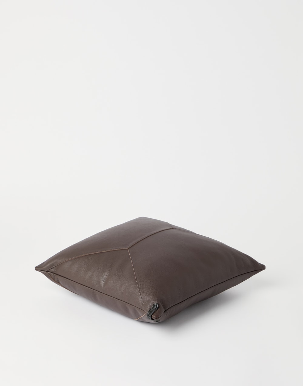 Cushion with monili Cigar Lifestyle - Brunello Cucinelli